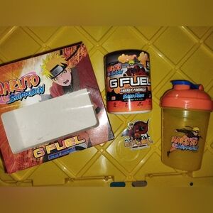 Naruto Shippuden G Fuel Set with Shaker